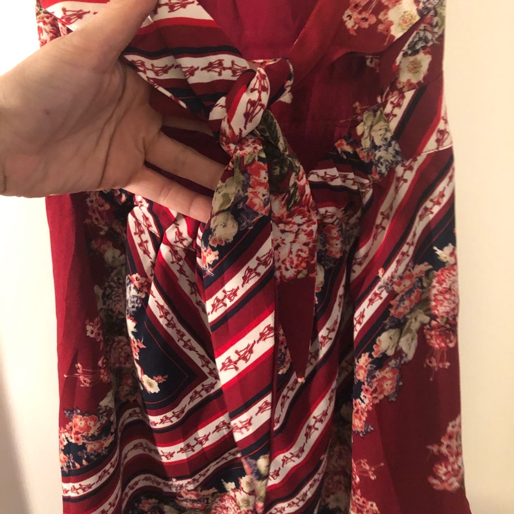Floral/stripes romper - Picture 3 of 4